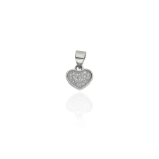 Fine Silver AG125215 - Ezüst szív medál medál