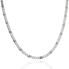 Fine Silver AG125345 - Ezüst nyaklánc Hossz: 45 cm nyaklánc