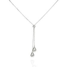 Fine Silver - Ezüst nyaklánc medállal Hossz: 42 - 45 cm nyaklánc