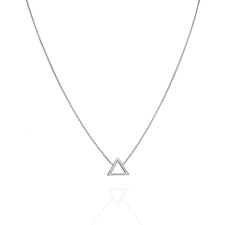 Fine Silver - Ezüst nyaklánc medállal Hossz: 42 - 45 cm nyaklánc