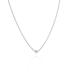 Fine Silver - Ezüst nyaklánc medállal Hossz: 42 - 45 cm nyaklánc