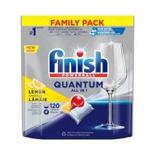 Finish INGYENES SZÁLLÍTÁS - Finish Powerball Quantum All in 1 mosogatógép-kapszula, lemon (120 db) tisztító- és takarítószer, higiénia