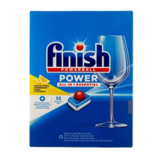  Finish mosogató tabletta 55 mosás 55 db All in 1 Power Lemon tisztító- és takarítószer, higiénia