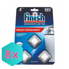 Finish Mosogatógép tisztító tabletta 3db-os KARTON - 8 db tisztító- és takarítószer, higiénia