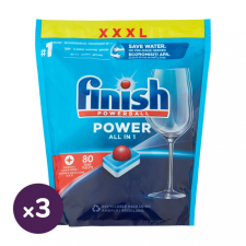 Finish Power All in 1 mosogatógép-tabletta (3x80 db) tisztító- és takarítószer, higiénia