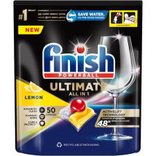 Finish Powerball Ultimate Lemon tabletta 50 db tisztító- és takarítószer, higiénia