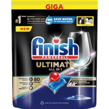 Finish Ultimate All in 1 mosogatógép kapszula, regular, 80 db tisztító- és takarítószer, higiénia