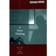  Finite Thinking – Jean-Luc Nancy idegen nyelvű könyv