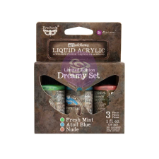 Finnabair Dreamy (3x30ml Akrilfesték készlet Limited Edition Liquid Acrylic Set (3 db) akrilfesték