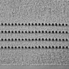  Fiore csíkos törölköző Acélszürke 30x50 cm lakástextília