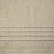  Fiore csíkos törölköző Bézs 50x90 cm lakástextília