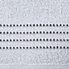  Fiore csíkos törölköző Ezüst 30x50 cm lakástextília