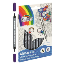 Fiorello Filctoll FIORELLO kétvégű 12 db-os filctoll, marker