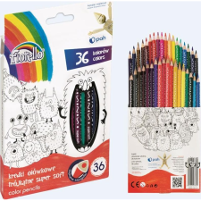 Fiorello Színes Ceruza Háromszögletű 36 Darabos (313048) színes ceruza