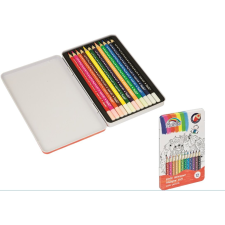 Fiorello Színes Ceruza Háromszögletű Fémdobozos 12 Darabos (286274) színes ceruza