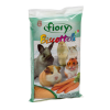 Fiory | Biscuits for Rodents carrots flavor | Kiegészítő keksz eleség rágcsálóknak, répa ízesítéssel - 80 g