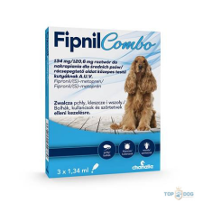 Fipnil Combo Spot On Medium Dog 10-20kg 3 db/doboz élősködő elleni készítmény kutyáknak