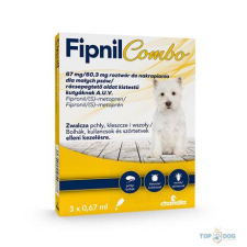 Fipnil Combo Spot On Small Dog 2-10kg 3 db/doboz élősködő elleni készítmény kutyáknak