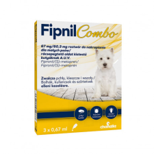 Fipnil Fipnil combo spot-on 2-10 kg 3 db élősködő elleni készítmény kutyáknak