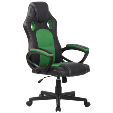 FIRE sportos irodai forgószék gamer szék fekete-zöld forgószék