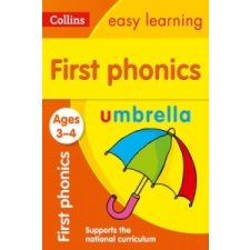  First Phonics Ages 3-4 – Collins Easy Learning idegen nyelvű könyv