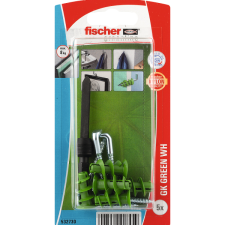 Fischer DŰBEL GIPSZKARTON KAMPÓVAL 5 DB "GK GREEN" FISCHER barkácsolás, csiszolás, rögzítés