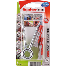 Fischer Dübel szemes csavarral 10x50 Duopower barkácsolás, csiszolás, rögzítés