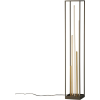 Fischer & Honsel modern állólámpa grid fekete arany fhl40519