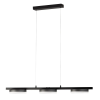 Fischer & Honsel modern függeszték kiku fekete fhl61129