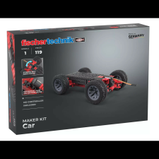 fischertechnik 571900 Maker Kit Elektromos Autó alváz 119 darabos kreatív Építőjáték (571900) készségfejlesztő