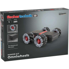  Fischertechnik 571901 Maker Kit Elektromos Autó alváz 201 darabos kreatív Építőjáték barkácsolás, építés
