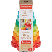Fisher Price HXT77 Fa Piramis gyűrűpakoló ügyességi Építőjáték készségfejlesztő
