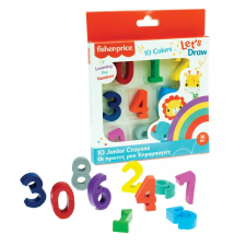 Fisher-Price számos zsírkréta 10 db-os fisher price