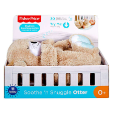 Fisher Price Zenélő plüss - Vidra #barna plüssfigura