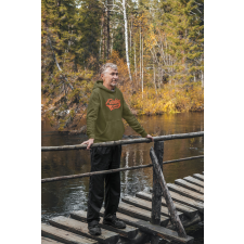  Fishing Forever unisex kapucnis military pulóver egyedi ajándék