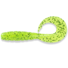  FISHUP_MIGHTY GRUB 4.5" (4PCS.), #055 - CHARTREUSE/BLACK horgászkiegészítő
