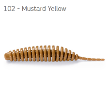  FishUp Tanta Mustard Yellow 2,5 (61mm) 8db plasztik csali csali