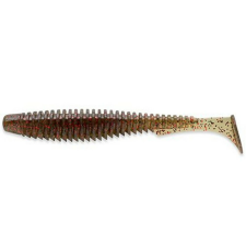 FISHUP_U-SHAD 2" (10PCS.), #045 - GREEN PUMPKIN/RED & BLACK horgászkiegészítő