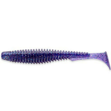 FISHUP_U-SHAD 2" (10PCS.), #060 - DARK VIOLET/PEACOCK & SILVER horgászkiegészítő