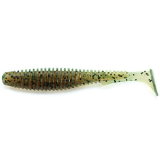 FISHUP_U-SHAD 2.5" (9PCS.), #017 - MOTOR OIL PEPPER horgászkiegészítő