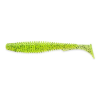 FishUp U Shad 3as 9db 055 Chartreuse Black