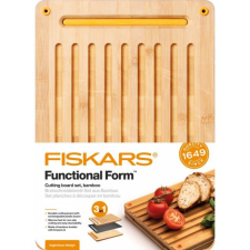 FISKARS 1057550 Bambusz vágódeszka készlet (fis1057550) konyhai eszköz