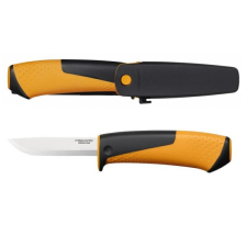 FISKARS 156017 általános kés tokba épített élezővel (1023618) (1023618) kés és bárd