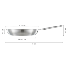 FISKARS All Steel - 28cm edény