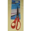  Fiskars Classic (balkezes) olló, piros markolat, 21 cm