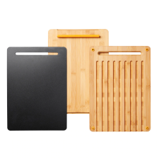 FISKARS Functional Form bambusz vágódeszka készlet (1057550) konyhai eszköz
