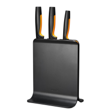 Fiskars Functional Form késblokk műanyag tartóban 3 késes konyhakészlet
