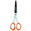 FISKARS Olló, általános, tapadásmentes, 17 cm, FISKARS "Non-Stick", fehér