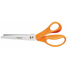 FISKARS Olló, cikkcakk, 23 cm, FISKARS "Classic", narancssárga olló