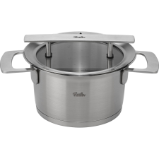 Fissler Phi Collection Rozsdamentes Acél Lábas Üveg fedővel Ø 16cm 1,9L - Ezüst edény